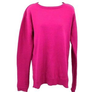 Michael Kors Pink Soft Long Sleeve Rounded Neck Sweater